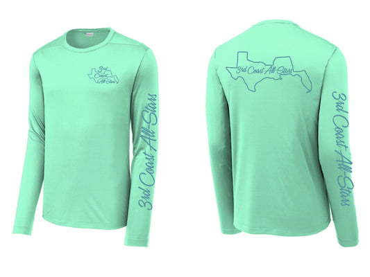 Shirt, Long Sleeve, Brown, Logos on Front, Back and Sleeves image 0