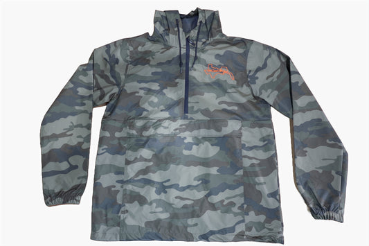 Jacket, Camo Pullover, Wind and Waterproof, Logo Front Only image 0