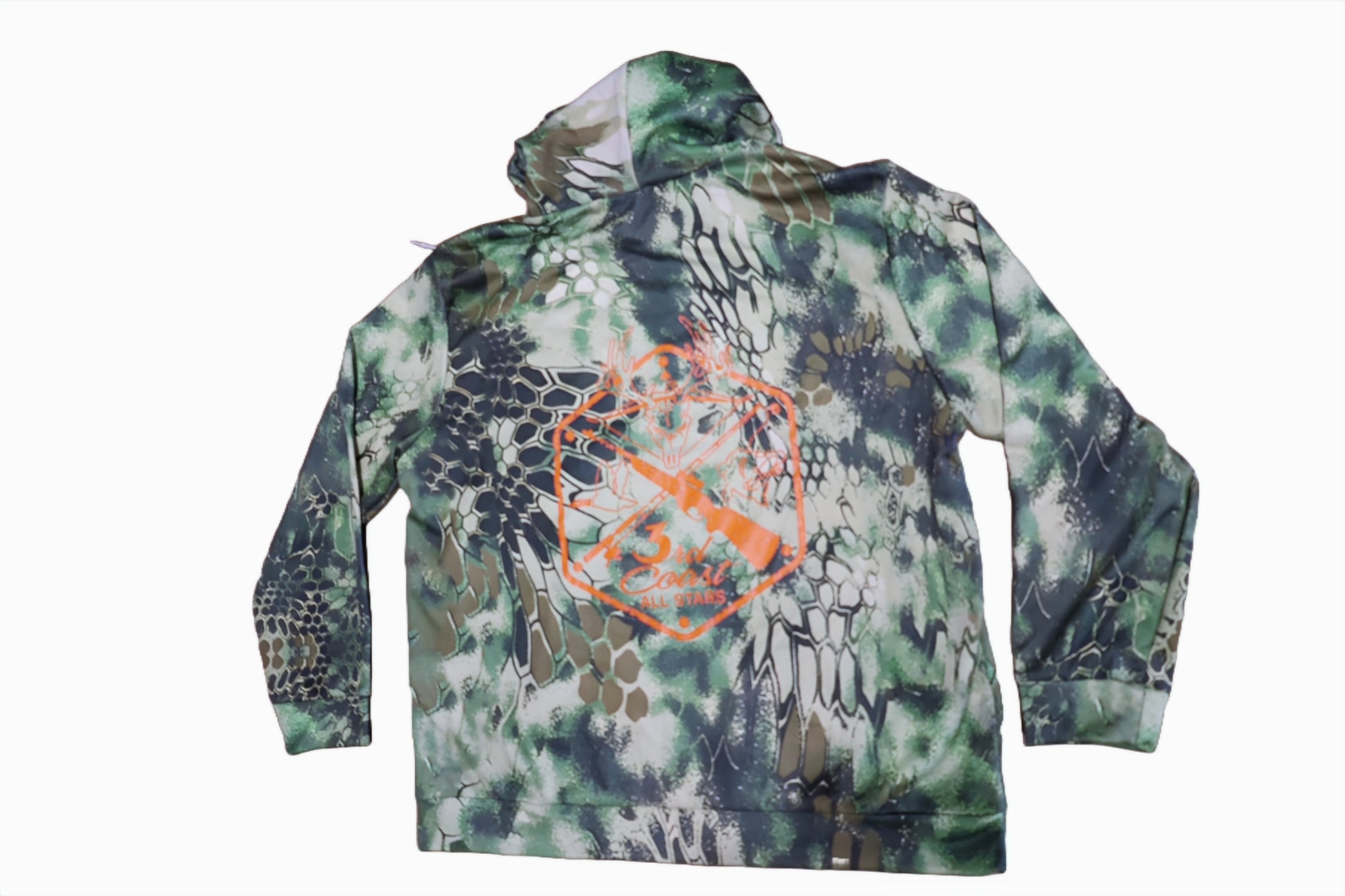 Sweatshirt, Rattler Camo, Logos Front and Back image 1